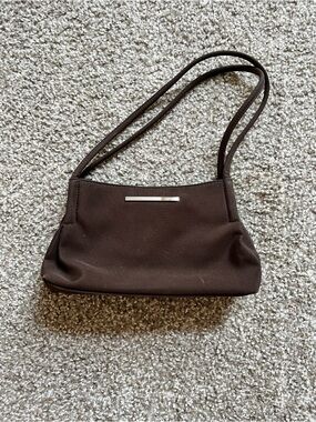 Esprit Chocolate Brown Shoulder Bag with Slim Strap